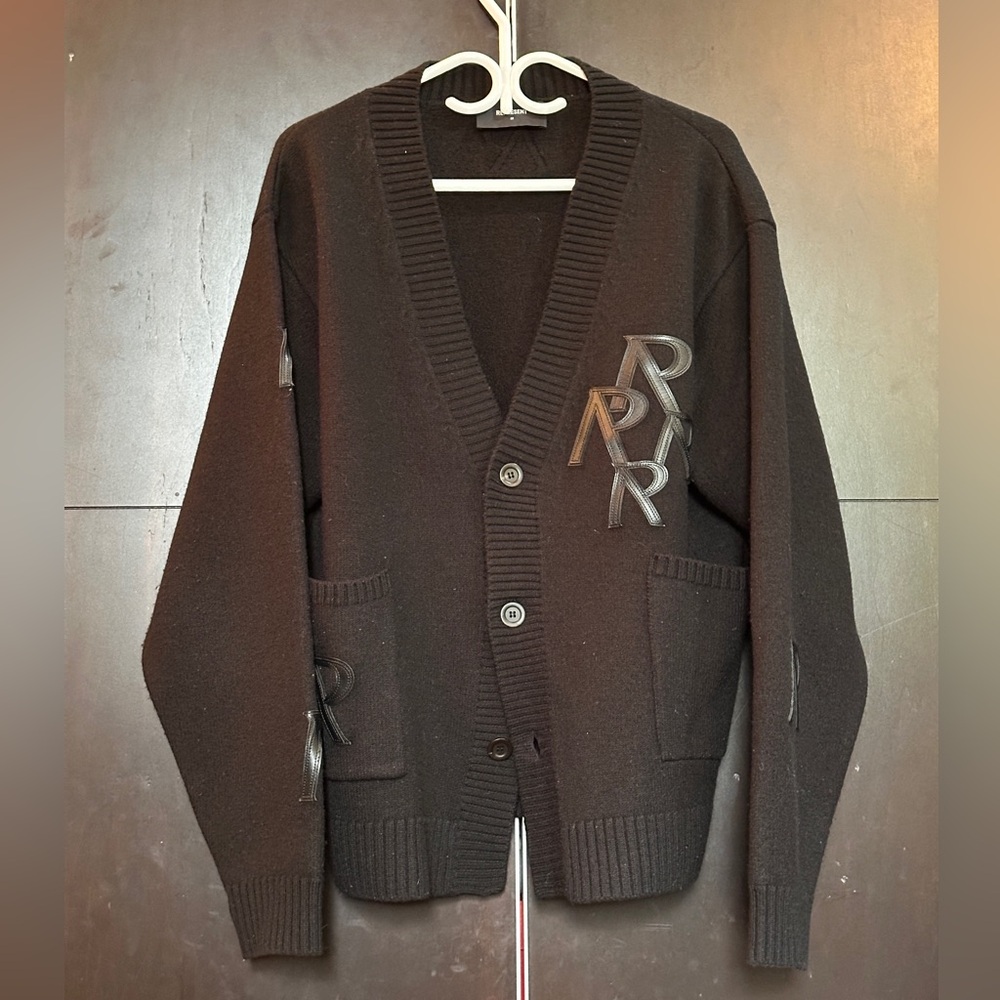 Represent CLO Initial Appliqué Cardigan